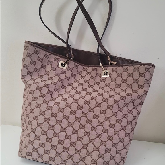 Vintage Gucci GG canvas tote bag - Picture 2 of 15
